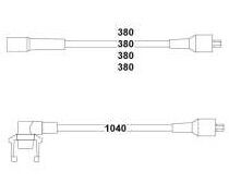 BUJİ+BOBİN KABLOSU SİYAH R9 BRODWAY-R19 1.4-1.6 8V