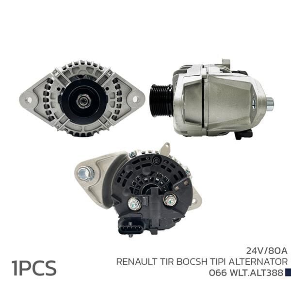 ALTERNATÖR (SARJ DİNAMOSU) 24V 80A RENAULT TIR BOSCH TIPI