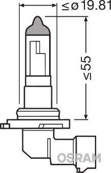 AMPUL 12V H10 42W TEK TELLİ FAR VE SİS