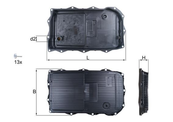 OTOMATIK SANZIMAN YAG KARTERI (GA8HP45Z) BMW F20 F45 F30 F10 F01 E84 F25 E70 . LAND ROVER DEFENDER L663 L319 RANGE ROVER III L322 L494 . JAGUAR XE X760 F-TYPE X752