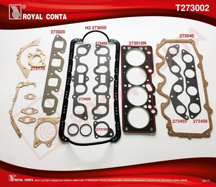 TAKIM CONTA ESCORT CL 1.3-1.6 95>01