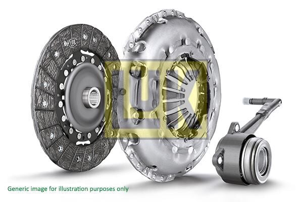 DEBRİYAJ SETİ (HİDROLİK RULMANLI) VW TIGUAN 1.4 TSI 07=>