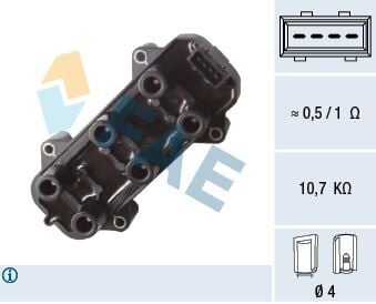 ATEŞLEME BOBİNİ VECTRA B 2.5 V6 (1995-2000)  OMEGA B 2.5 - 3.0 V6 (1995-2001)