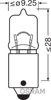 AMPUL 12V H6W HALOJEN PARK ULTRA LİFE 3 YIL GARANTİLİ