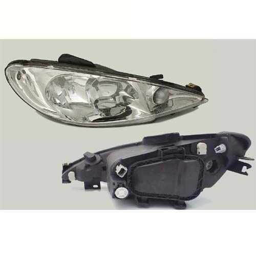 FAR+SİNYAL SAĞ ŞEFFAF P206 03-10 (ELEKTRİKLİ)(H7+H7)