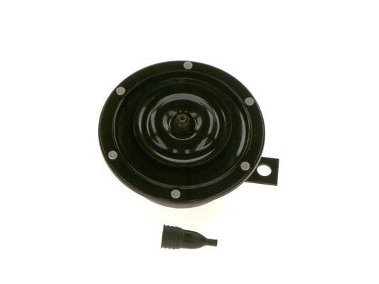 KORNA. 12V. 60 W. 375 HZ. ÇAP= 125 MM. 115DB(A). POLİS VE AMBULANS KORNASI