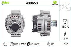 ALTERNATOR (14V 180A) MERCEDES W204 C218 W212 W166 X204 W639 B906