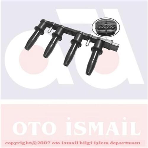 ATEŞLEME BOBİNİ OPEL ASTRA G-H VECTRA C-CORSA D-INSIGNIA A-MERIVA A-ZAFIRA A-B-C 1.6-1.8 16V  Z16XEP-Z16LET-Z16XER-A16XER