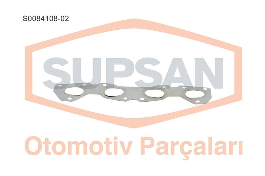 CONTA EGZOS MANİFOLD PEUGEOT 206-307-PARTNER 1.6 16V (ENG. TU5JP4)