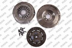 DEBRİYAJ SETİ (VOLANLI+RULM) TRANSİT 2.4 TDCİ 06=> 115 HP (VALEO 835060)