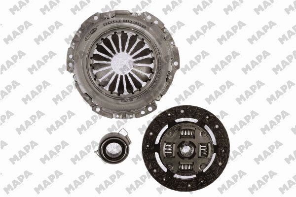 DEBRİYAJ SETİ (YARI OTOMATİK) PEUGEOT P107 CITROEN C1 05>14 / TOYOTA YARIS 1.0L 1KRFE KSP90 06-11 - TRİPTRONİK VİTES (MULTİMOD)