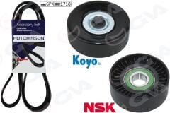 ALTERNATÖR GERGİ KİTİ KÜTÜKSÜZ FOCUS (01-04)-CONNECT 02=> 1.8 Dİ-TDCİ (KLİMALI) (K016PK1718)