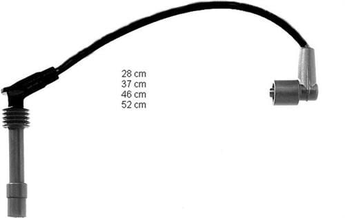 BUJİ KABLOSU TAKIMI OPEL CORSA B-COMBO B-ASTRA F (93>00) 1.2-1.4İ (C12NZ-X12SZ-14NZ-X14SZ)
