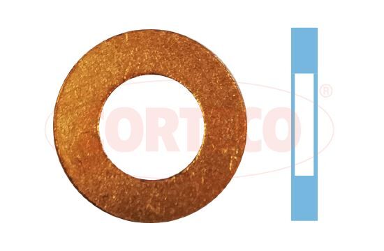 CONTA HALKASI. NOZUL TUTUCU RI_MET 7.00 13.60 1.60 COP 4 Seal Ring. nozzle holder