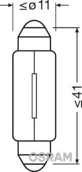 AMPUL 24V 5W SV8.5-8 UNV1