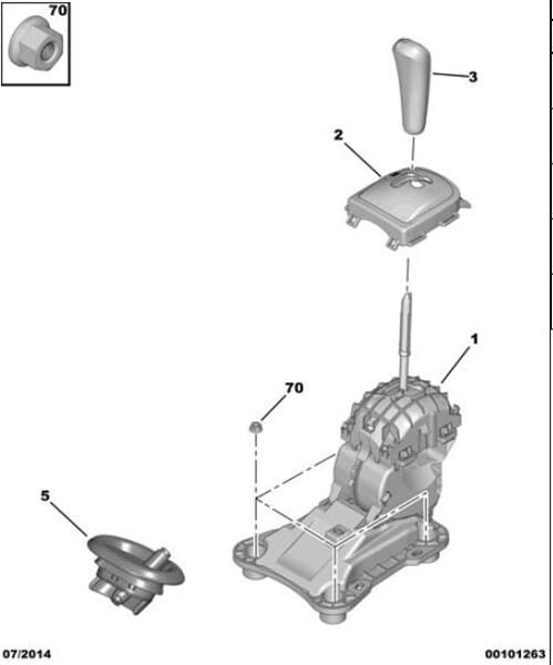 VİTES TOPUZU P107-P207-P301-P2008
