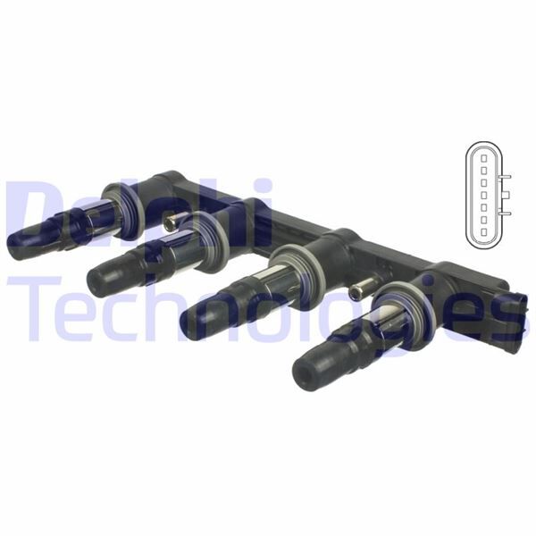 ATEŞLEME BOBİNİ CHEVROLET AVEO 1.4 06=> CRUZE 1.4-1.6-1.8 09=> KALOS 1.4 05=> LACETTI 1.4-1.6 05=>