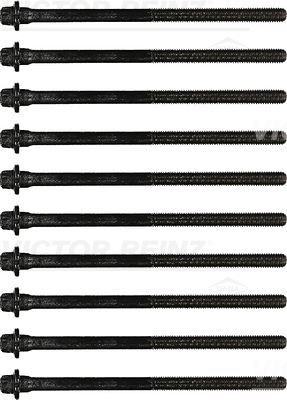 SİLİNDİR KAPAK SAPLAMA TAKIMI (10 ADET) PEUGEOT P106-P205-P206-P207-P306-P307-P405-PARTNER CITROEN C2-C3-XSARA-SAXO-NEMO-BERLINGO-AX-ZX 1.4i-1.6i 8V TU3-TU5 1.0 TU9 1.1 TU1