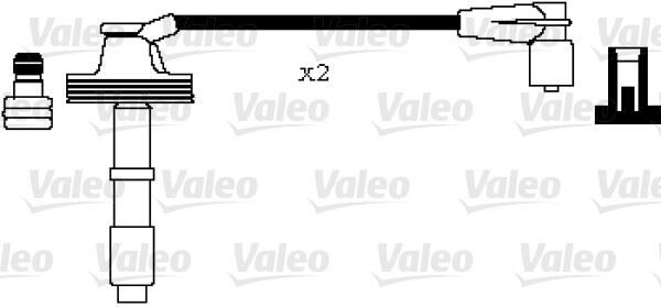 BUJİ KABLO TAKIMI RENAULT LAGUNA-SAFRANE 95> VOLVO S40-V40 95> 1.8-1.9-2.0 (N7Q -B4164-B4184-B4194)