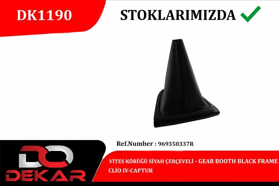 VİTES KÖRÜĞÜ SİYAH ÇERÇEVELİ CLİO IV-CAPTUR