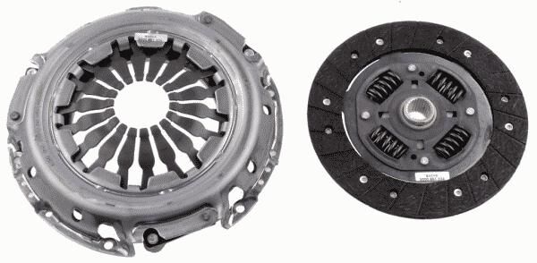 DEBRİYAJ SETİ LGN-KNG-MGN-CLIO II-SCENIC 1.9DTI-1.9DCI 99>(F9Q.7.80.F9Q.7.82-MEK-JB3) (S281215 )
