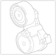 ALTERNATÖR GERGİ RULMANI (KÜTÜKLÜ) ASTRA K-MERIVA-INSIGNIA-ZAFIRA 1.6 16V B16DTR-DTC-DTE-A16DTH-D16D