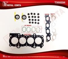 ÜST TAKIM CONTA (SKT KEÇELİ+SUBP.LAST) (SUBAP KAPAK CONTASIZ) FOCUS II 1.6 16V 03=> 100HP