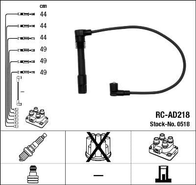RC-AD218 ATEŞLEME KABLOSU