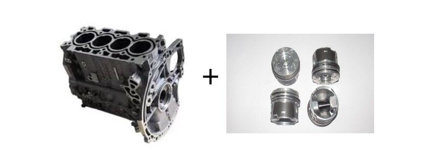MOTOR BLOĞU (PİSTON + SEGMAN DAHİL) 1.6 HDI EURO 4 DV6