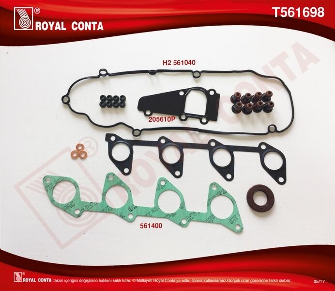 ÜST TAKIM CONTASI (REINZ KEÇELİ+S.LASTİKLİ) P307-P406-BOXER 2.0 HDİ (SKC`SİZ)