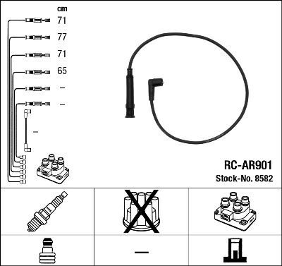 RC-AR901 ATEŞLEME KABLOSU