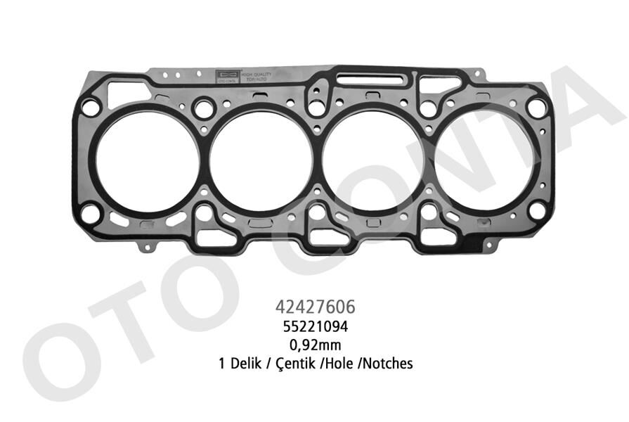 SKC FIAT DOBLO 10> LINEA 07> BRAVO II 07>14 EGEA 15> ALFA ROMEO GIULIETTA 10>19  MITO 11> 1.6D MTJ (0.92mm)