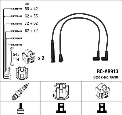 RC-AR913 ATEŞLEME KABLOSU