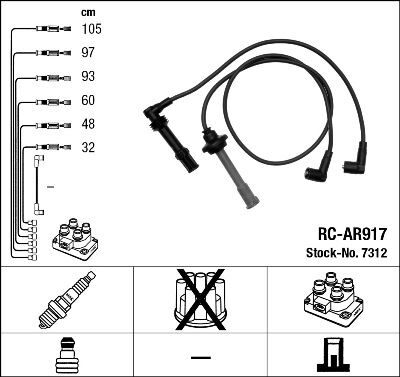 RC-AR917 ATEŞLEME KABLOSU