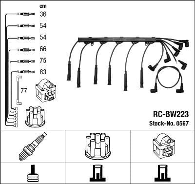 RC-BW223 ATEŞLEME KABLOSU