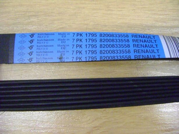 (117207944R) 7PK1795 KANALLI KAYIŞ MASTER-MOVANO-LGN II G9U 2.5DCI KLİMALI