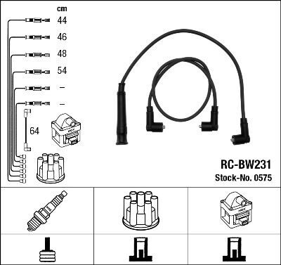 RC-BW231 ATEŞLEME KABLOSU