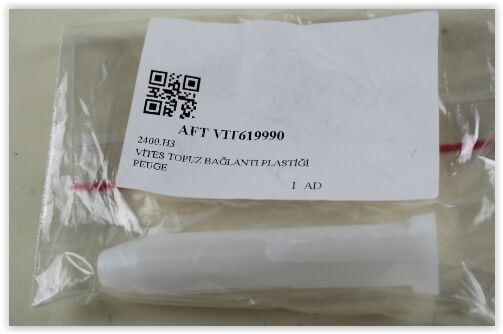 VİTES TOPUZ BAĞLANTI PLASTİĞİ PEUGEOT ÜNİVERSAL (10 ADET)