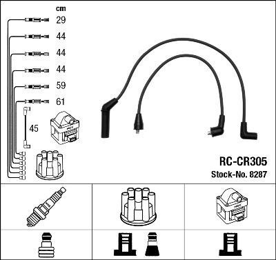 RC-CR305 ATEŞLEME KABLOSU