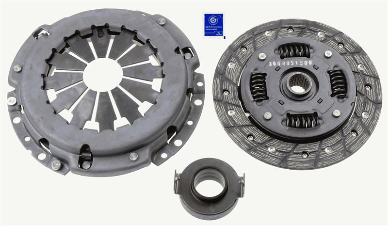 DEBRİYAJ SETİ (BASKI+DİSK+BİLYA) HONDA JAZZ 1.4L L13A1 02-07 / CITY 1.3L L13Z 05->