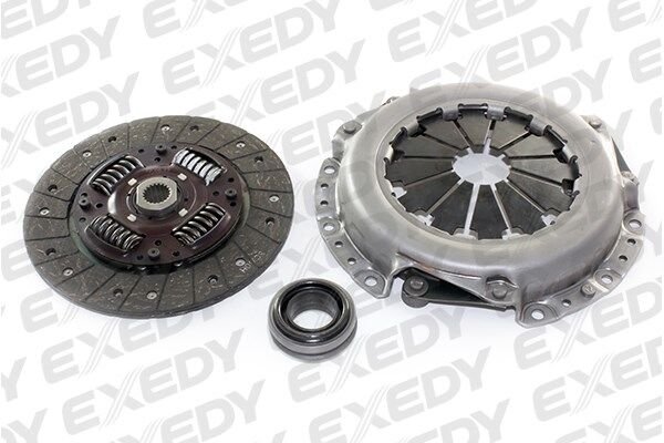 DEBRİYAJ SETİ (BASKI+DİSK+BİLYA) HYUNDAI ACCENT ADMIRE 1.6L G4ED 01-> ERA 1.6L 16V DOHC 06-10 / GETZ 1.4L 1.5L 02-> / KIA RIO 1.4L 1.6L G4EE G4ED 05-10 Güçlendirilmiş disk - oynar göbek