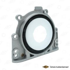 KRANK ARKA KEÇESİ(85x131-152x15.7)VW-AUDI-SEAT-SKODA 1.6-1.6İ-1.8-2.0 BENZİNLİ-PTFE+AEM+YÜN SPF AL8