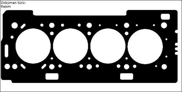 SILINDIR KAPAK CONTASI (0.50MM) COK KATLI CELIK P206 P207 P307 P308 P406 1.6 16V (TU5JP4) (EC5)
