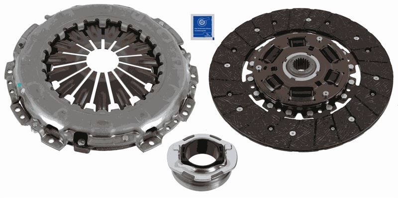 DEBRİYAJ SETİ (BASKI+DİSK+BİLYA) HYUNDAI ACCENT, ERA 1,5L CRDi dizel 06-> / GETZ MATRIX 1,5L CRDi dizel 06-> / KIA RIO 1,5L D4FA CRDİ (4 silindir) 05-11 / CERATO 1,5L 1,6L CRDİ (4 silindir) 05->