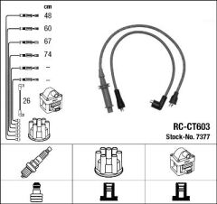RC-CT603 ATEŞLEME KABLOSU