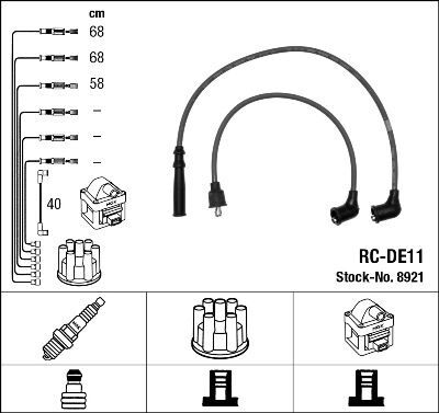 RC-DE11 ATEŞLEME KABLOSU