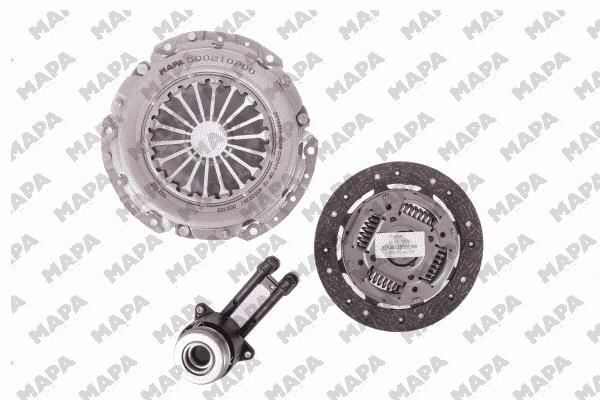 DEBRIYAJ SETI FIESTA 08>12 1.4 TDCI FIESTA V 04>08 FUSION 02>12-2 MAZDA 03> 1.4 TDCI RULMANLI