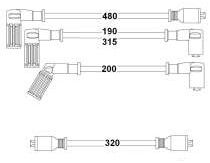 BUJİ+BOBİN KABLOSU DKŞ S-SL-SLX-UNO-TMPR-TIPO 1.4-1.6 8V (UZUNLAMA MOTOR)