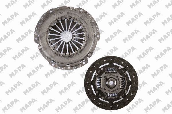 DEBRIYAJ SETI FIESTA FUSION 1.4TDCI 01>12 MAZDA II 1.4D 03 > RULMANSIZ