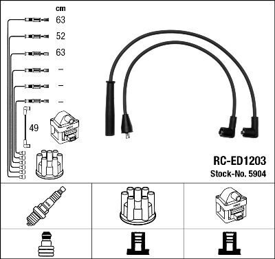 RC-ED1203 ATEŞLEME KABLOSU